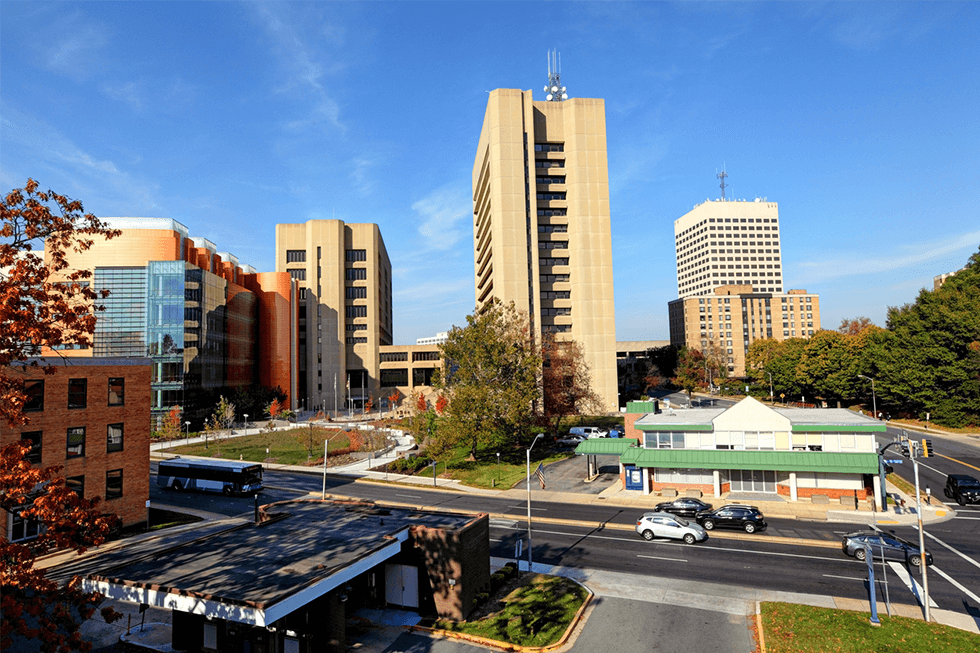 Rockville, a city located in the central region of Montgomery County, Maryland
