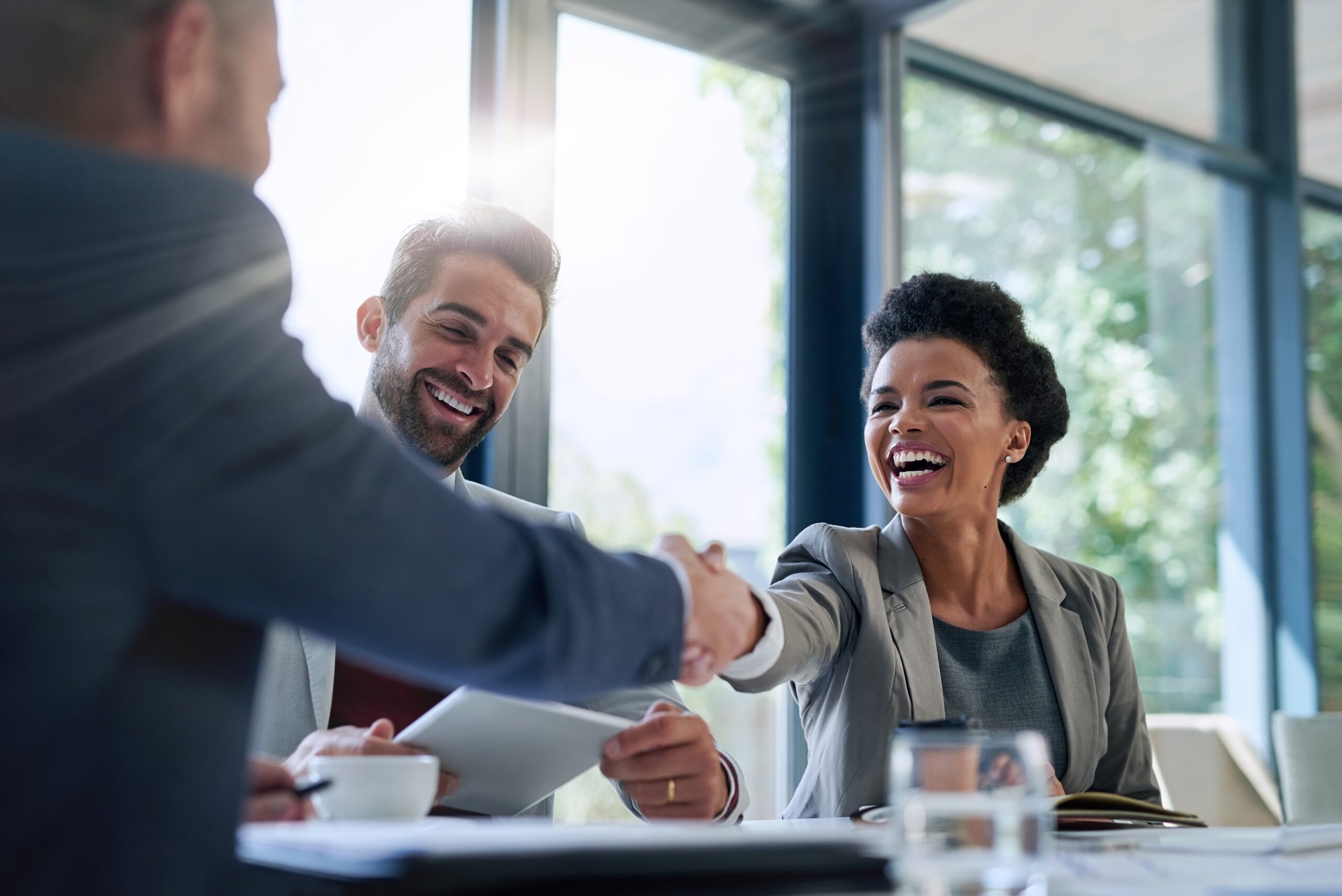 Meeting,,Partnership,And,Business,People,Shaking,Hands,In,The,Office